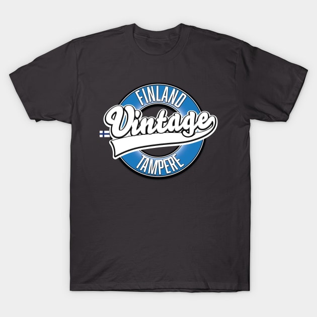 Tampere final vintage style logo T-Shirt by nickemporium1